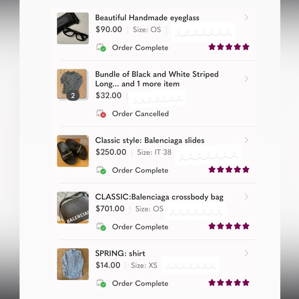 More 5 stars reviews